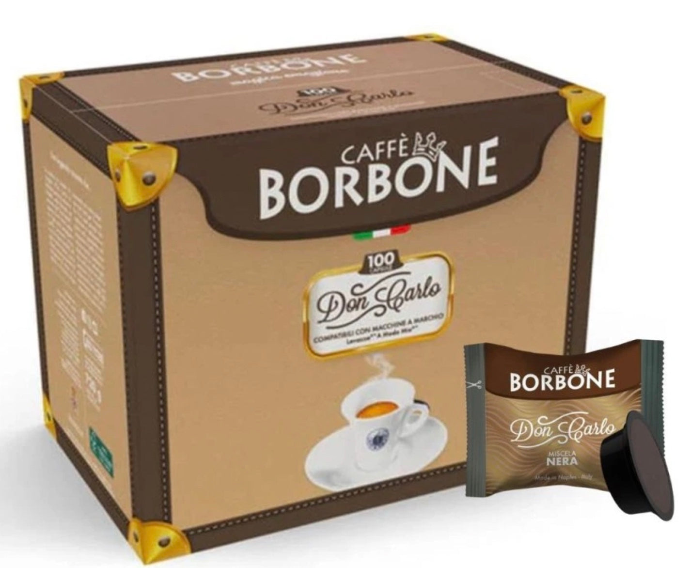 Borbone DonCarlo nera a modo mio 100