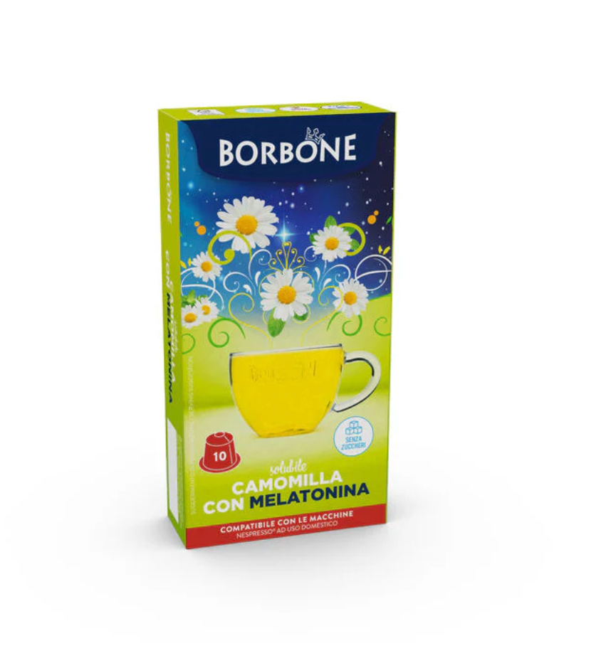 Borbone Camomilla & Melatonina Bevanda Compatibile Nespresso 50 capsule