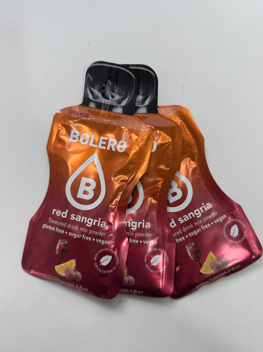 Bolero red sangria x3