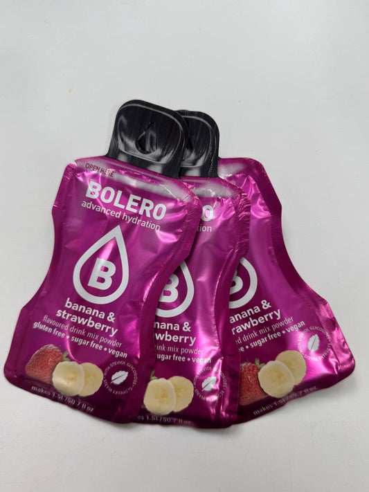 Bolero banana & strawberry x3